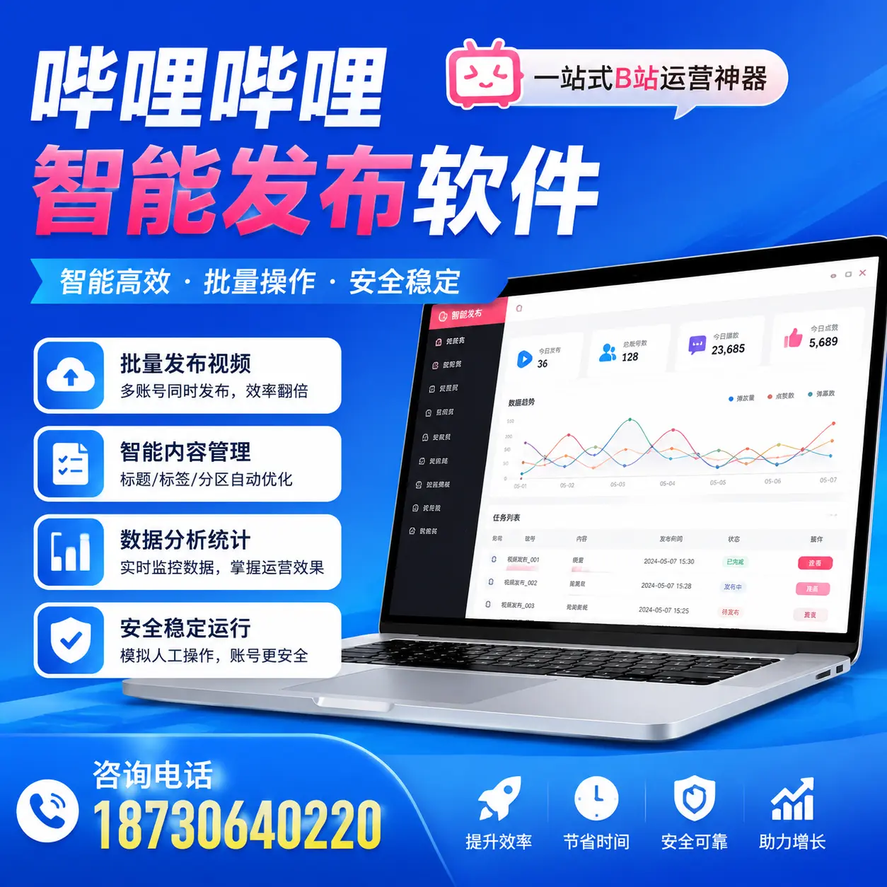 如何通过哔哩哔哩智能发布软件提升 清远 企业曝光率